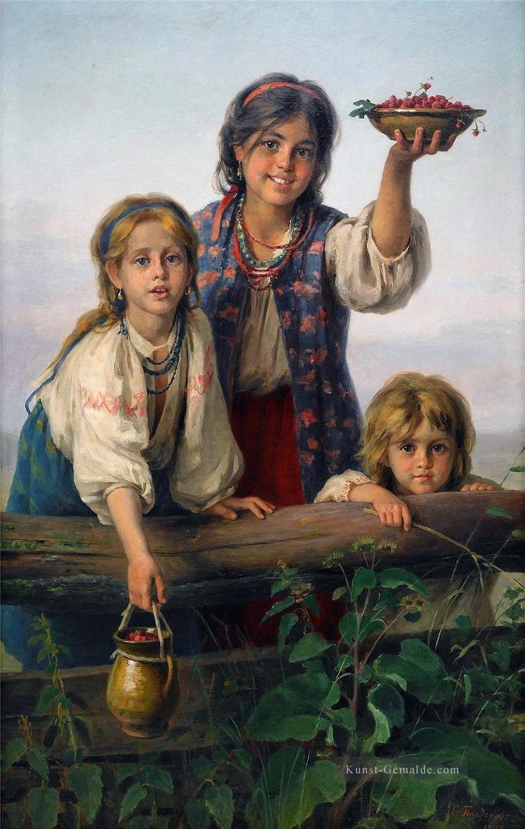 polnische Kinder 03 Karl Witkowski Ölgemälde